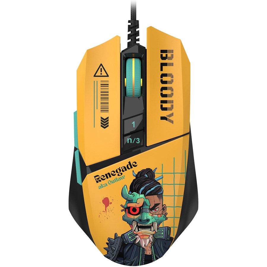 A4Tech Bloody W63 Max Renegade RGB Gaming Mouse