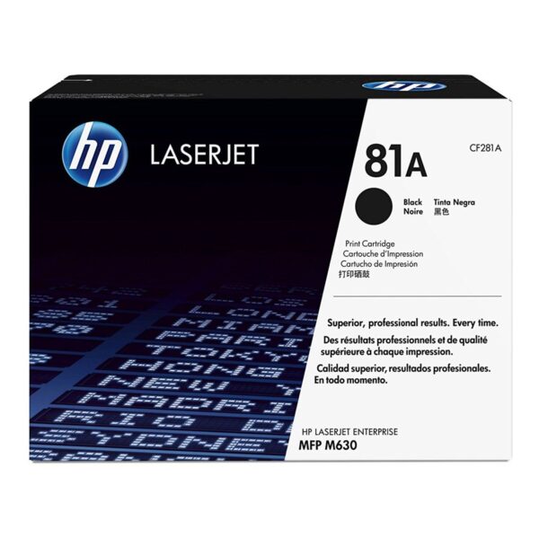 HP 81A (CF281A) Black Original Toner Cartridge