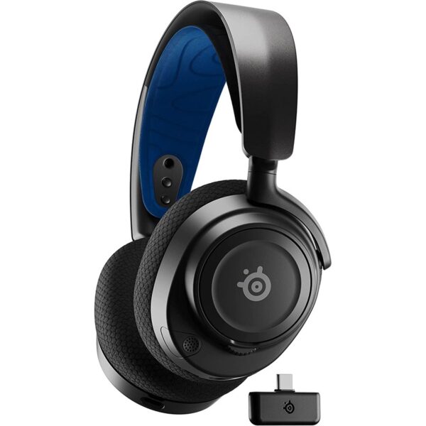SteelSeries Arctis Nova 7P Wireless Gaming Headset - 61559 - Black - 2.4GHz and Bluetooth